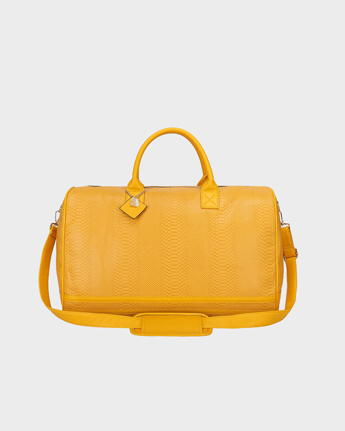 Signature Weekender Duffle Bag in Sunflower Yellow