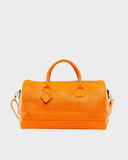 Signature Weekender Duffle Bag in Sunset Orange