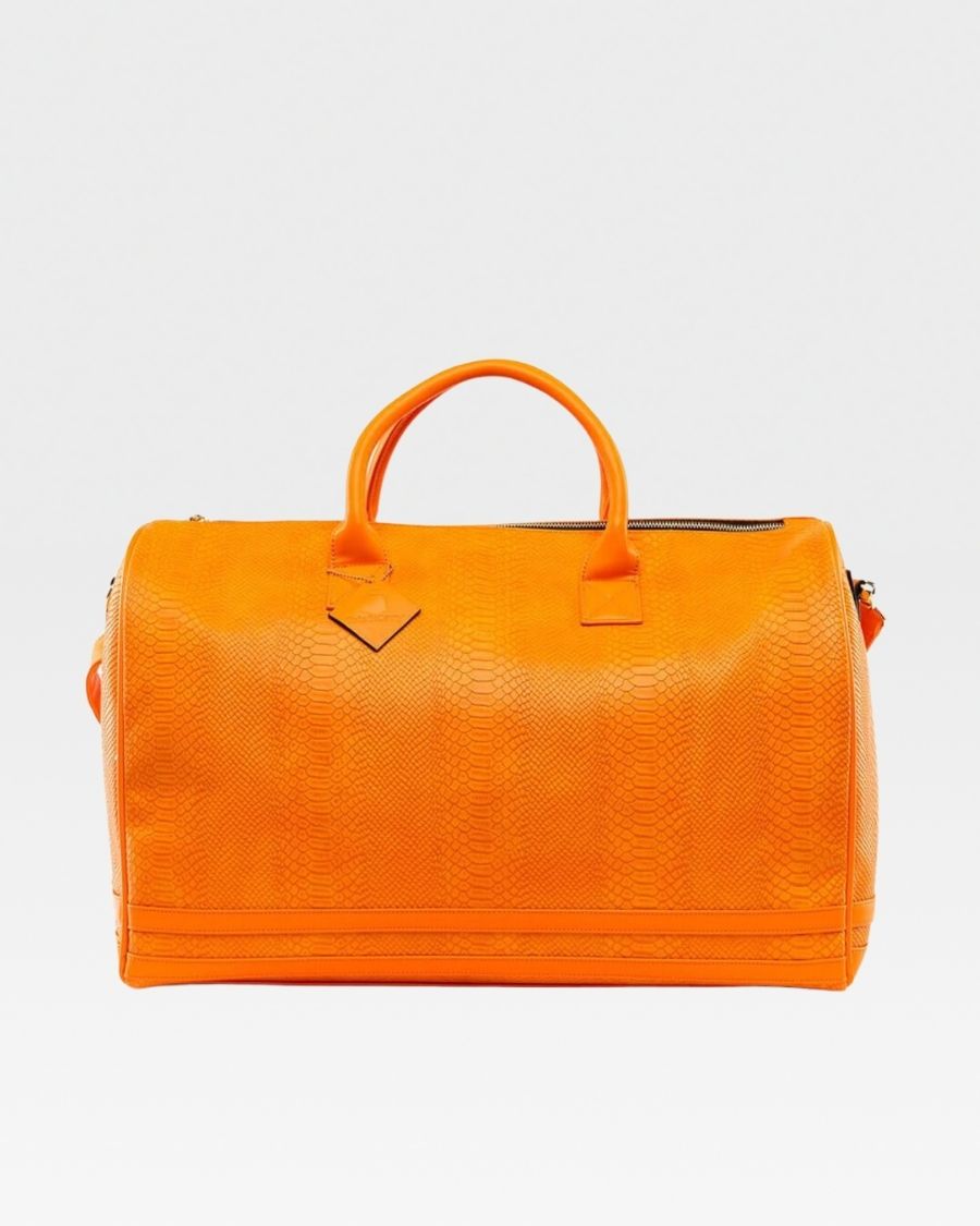 Apollo 1 Duffle Bag in Tangerine