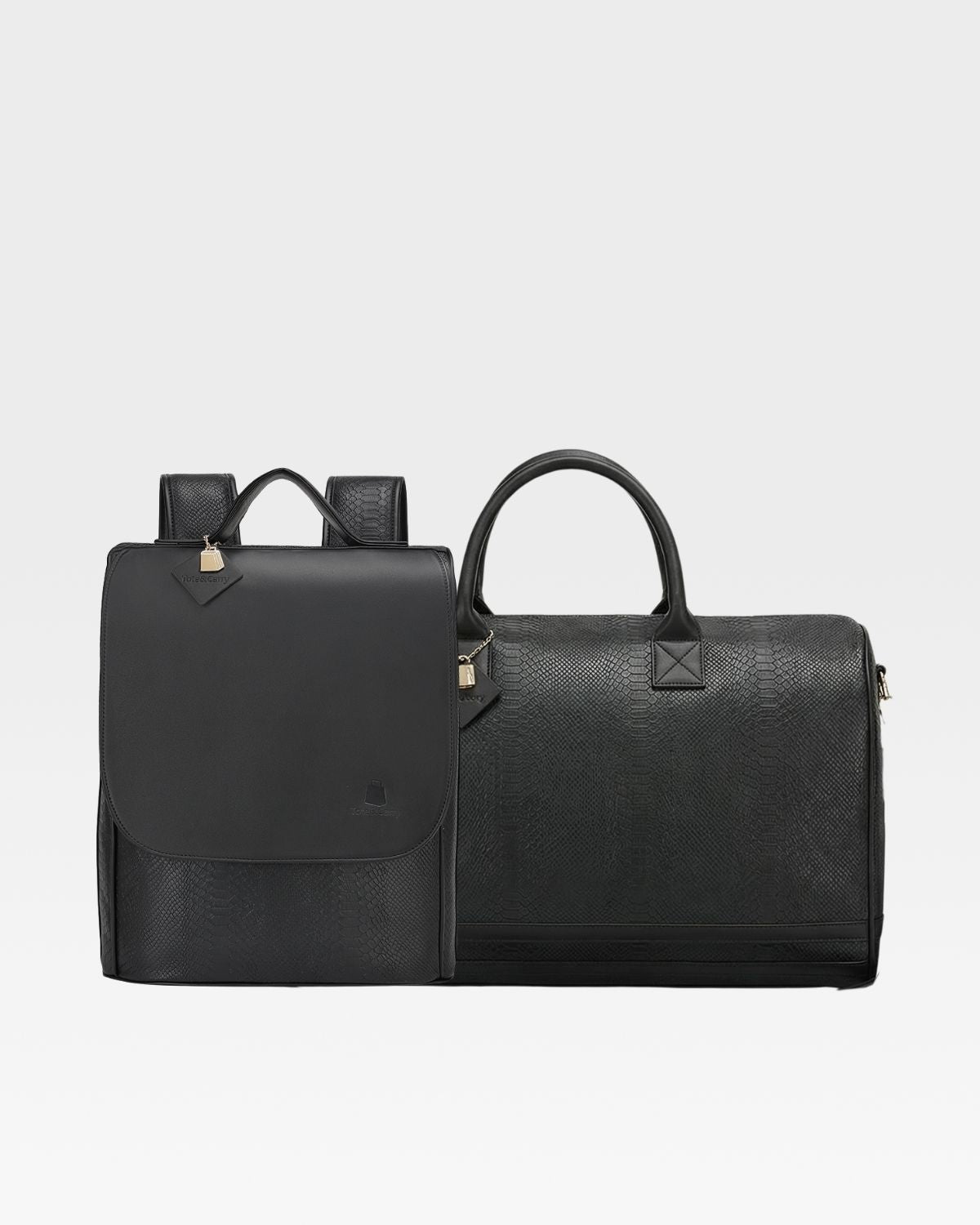 Signature Weekender Travel Set in Black