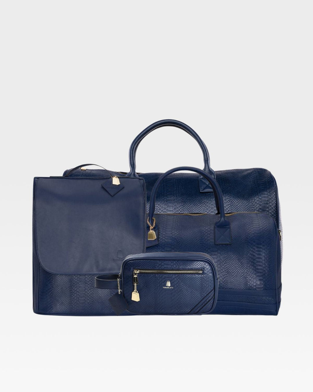 Apollo 1 Travel Set in Navy Blue