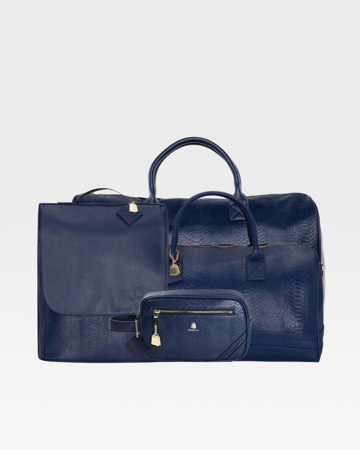 Apollo 1 Travel Set in Navy Blue