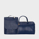 Signature Weekender Travel Set in Navy Blue