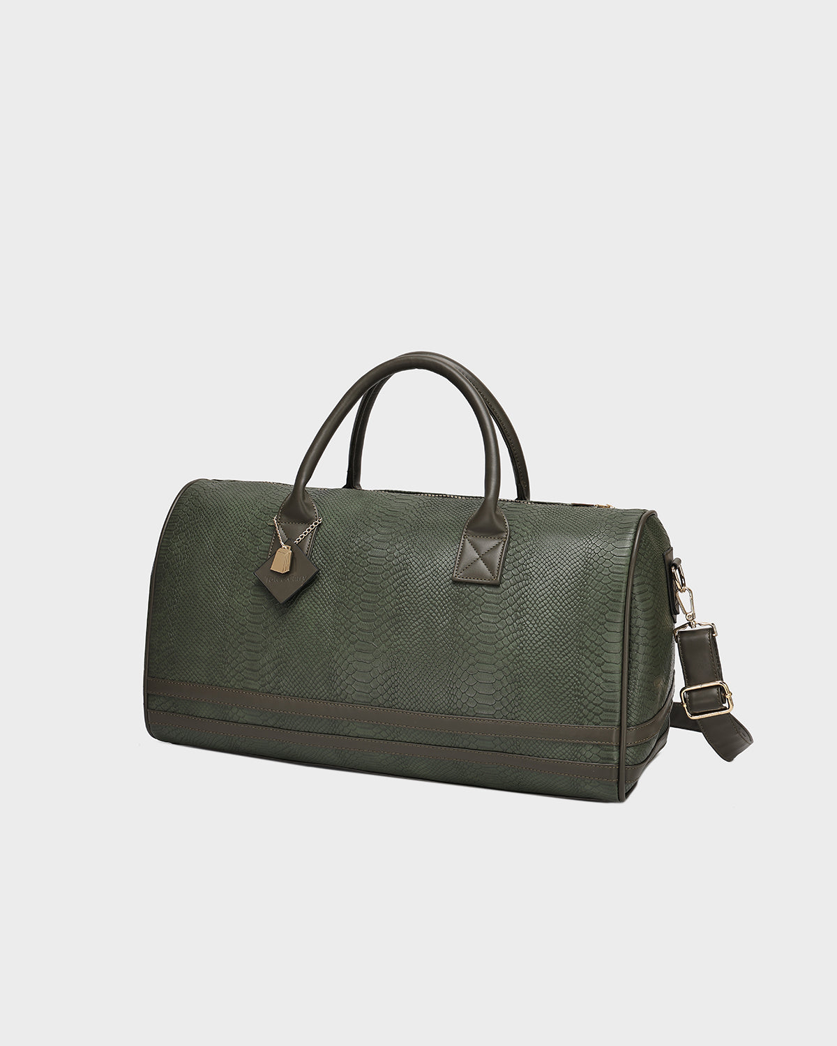 Signature Weekender Travel Set in Olive