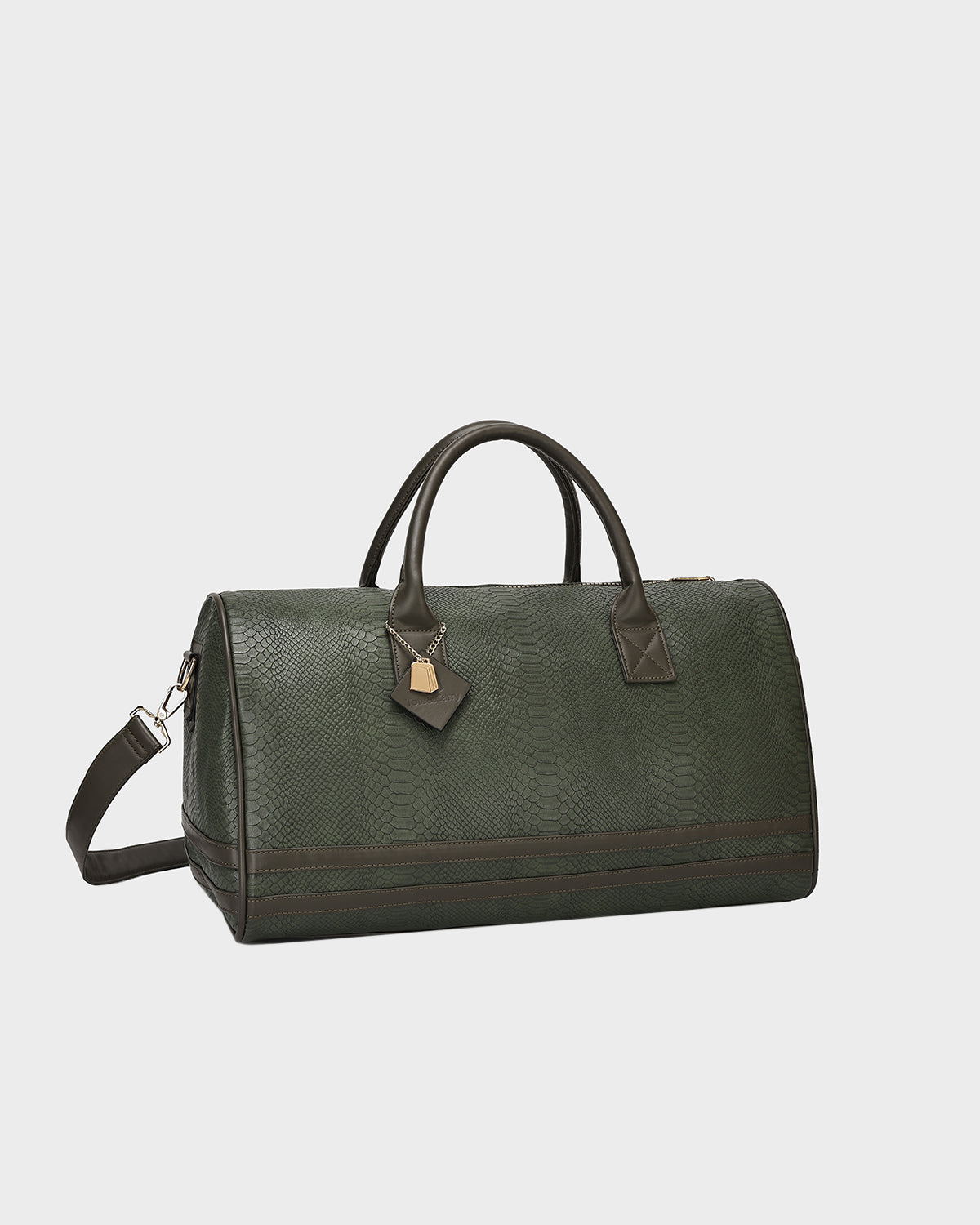 Signature Weekender Travel Set in Olive