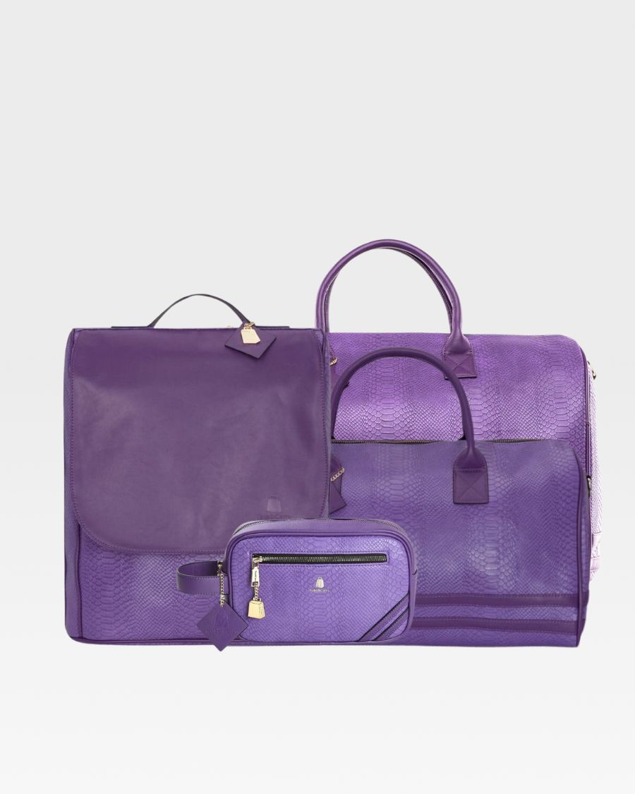 Apollo 1 Travel Set in Purple