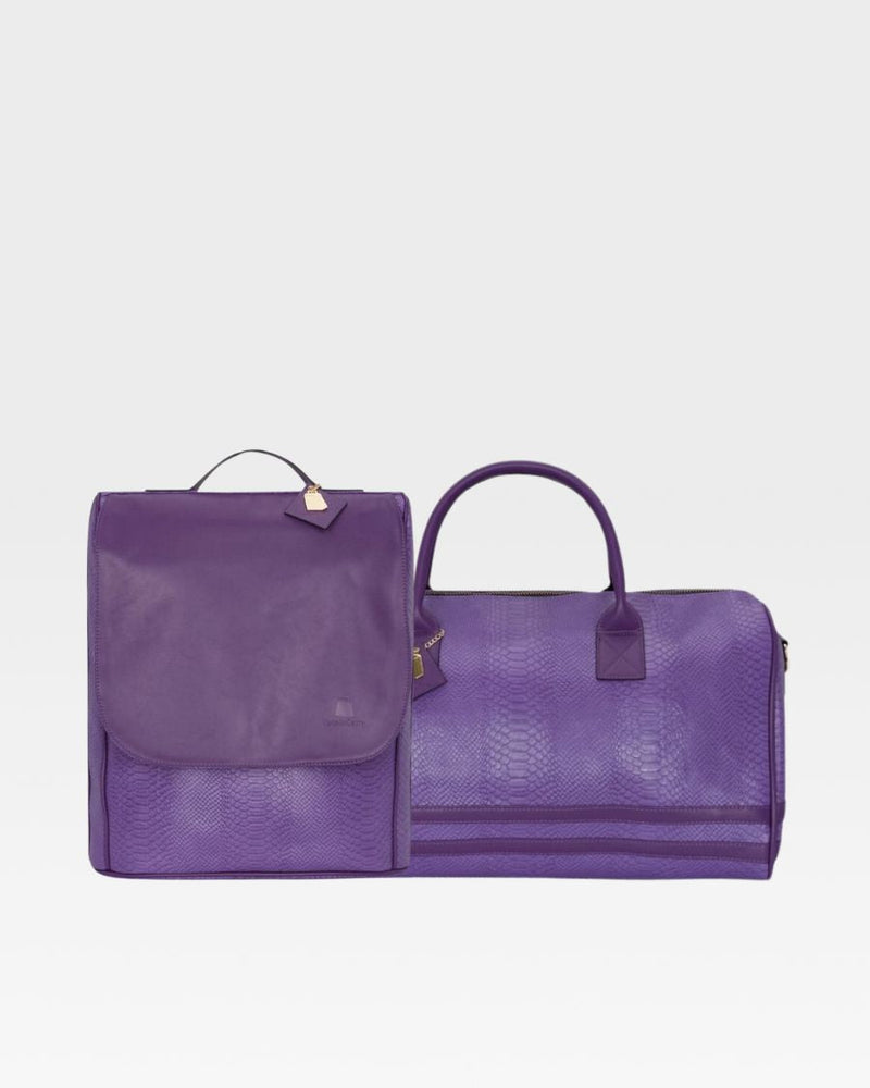 Signature Weekender Travel Set in Purple