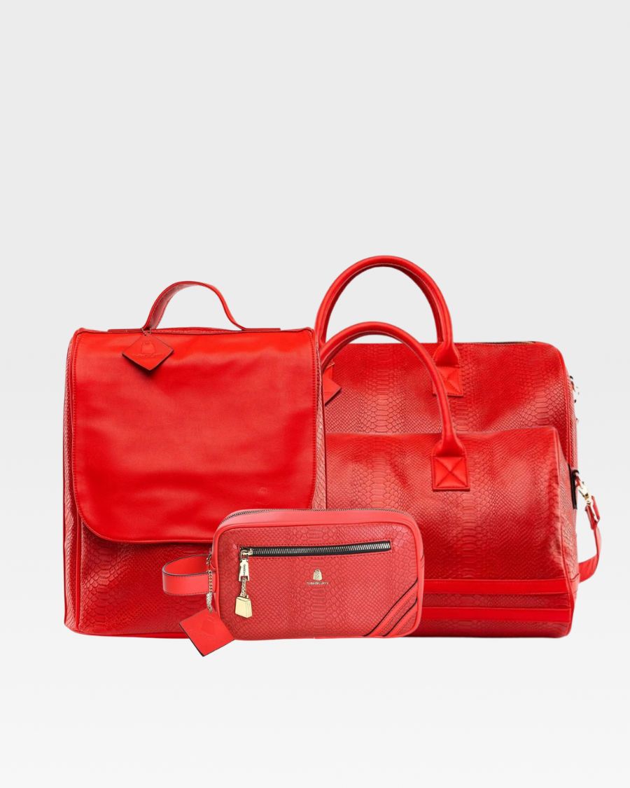Apollo 1 Travel Set in Red