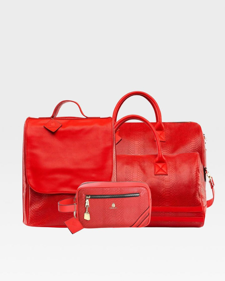 Apollo 1 Travel Set in Red