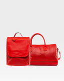 Signature Weekender Travel Set in Red