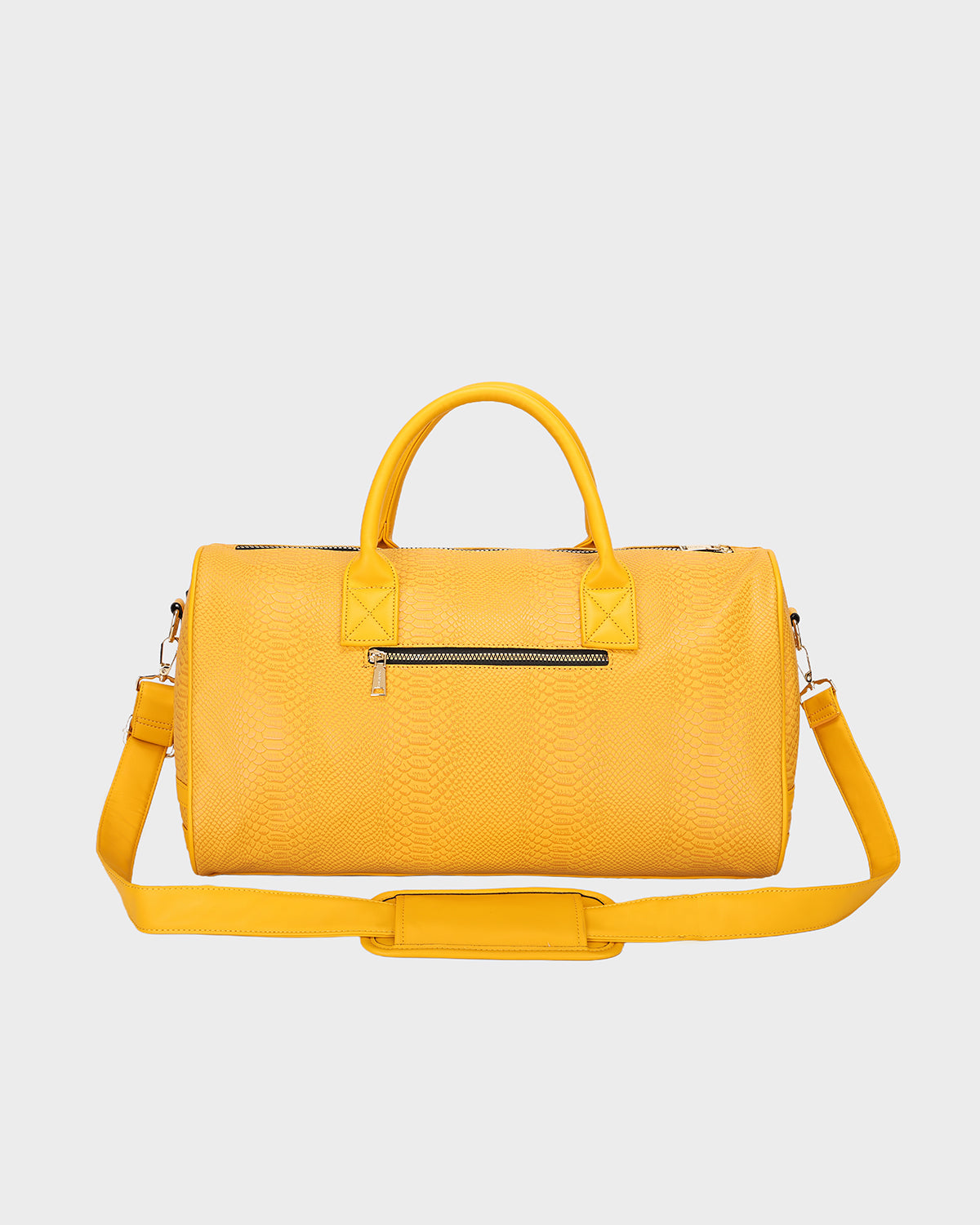 Signature Weekender Duffle Bag in Sunflower Yellow