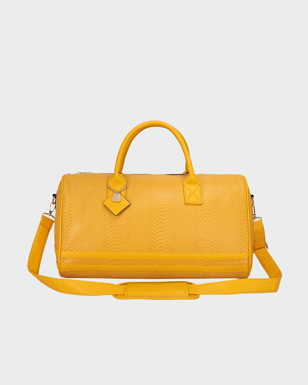 Signature Weekender Duffle Bag in Sunflower Yellow