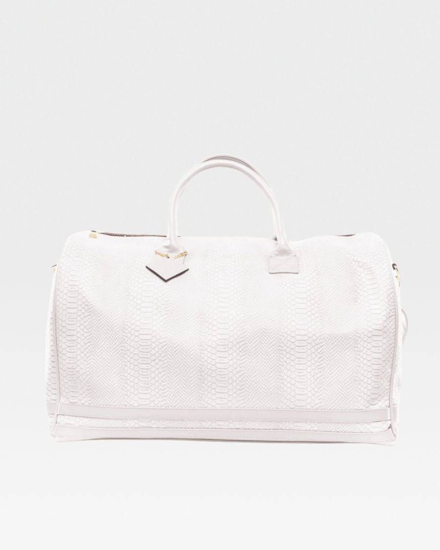 Signature Weekender Travel Set in White