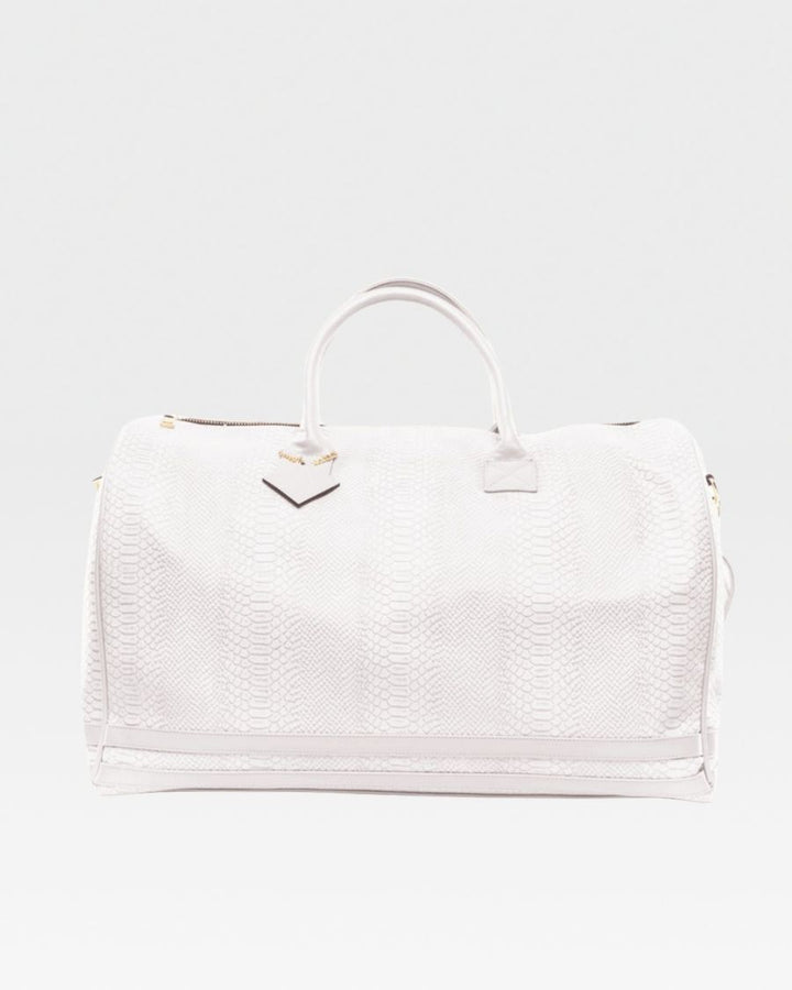 Signature Weekender Travel Set in White