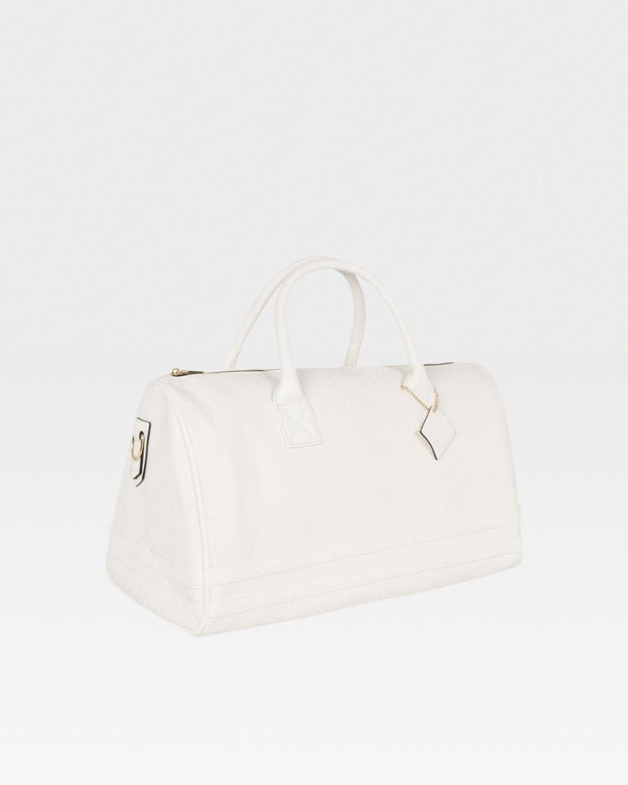 Signature Weekender Travel Set in White