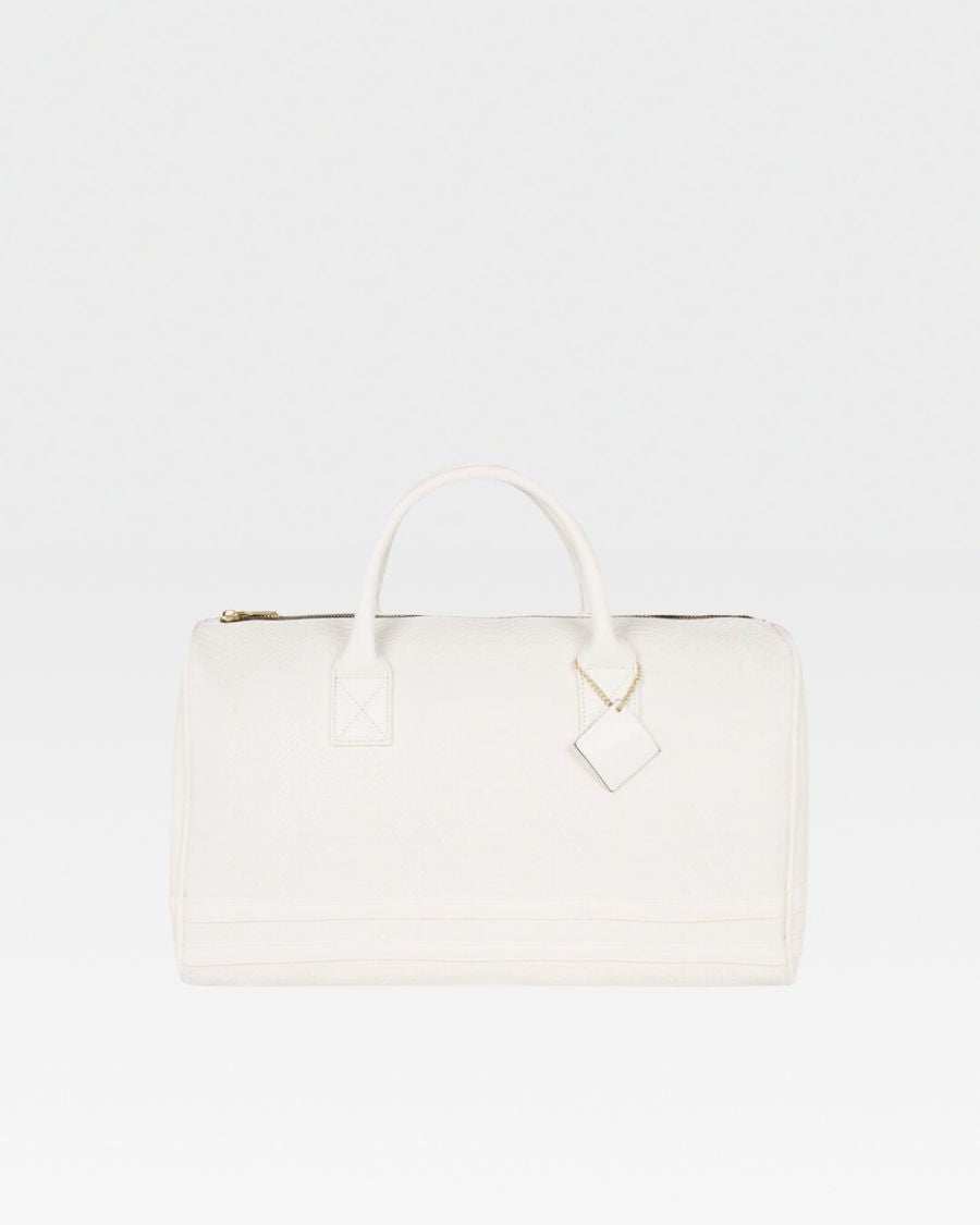 Signature Weekender Travel Set in White