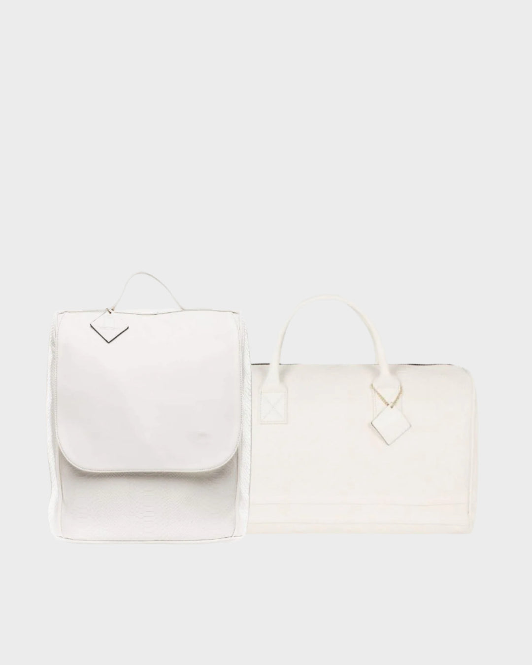 Signature Weekender Travel Set in White