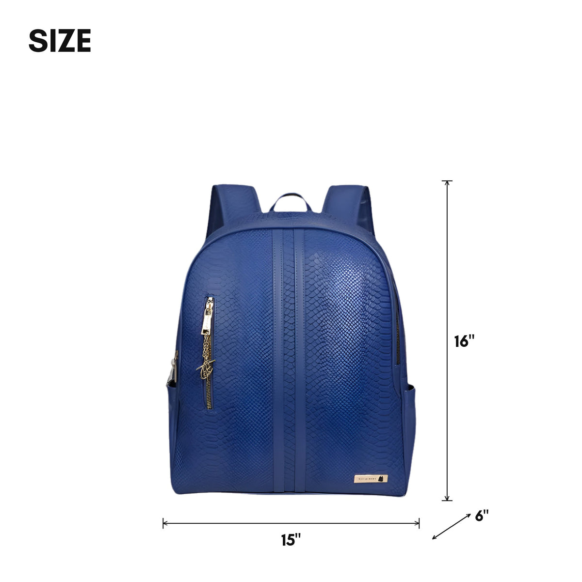 Signature Traveler Backpack in Royal Blue – Tote&Carry