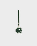Smiley Key chain in Emerald Green