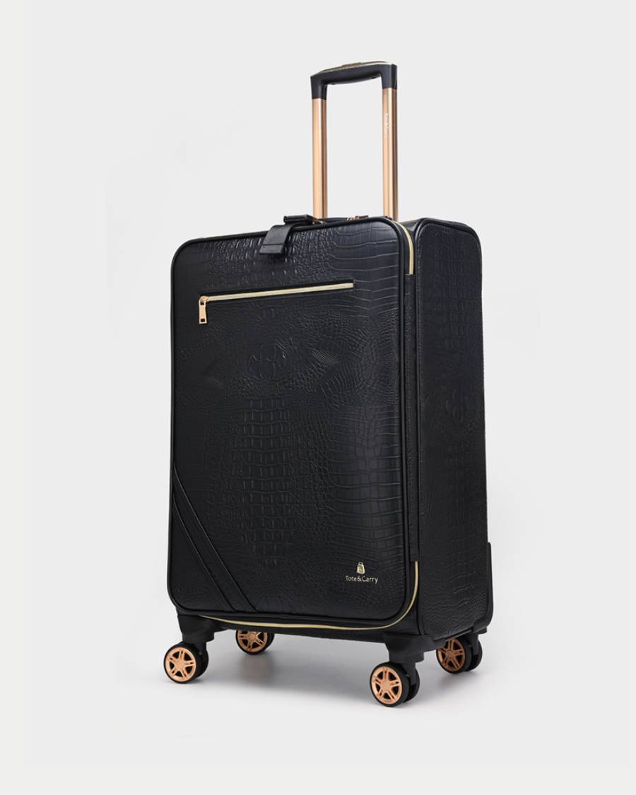 Apollo 2 Suitcase 2 Piece Set in Black
