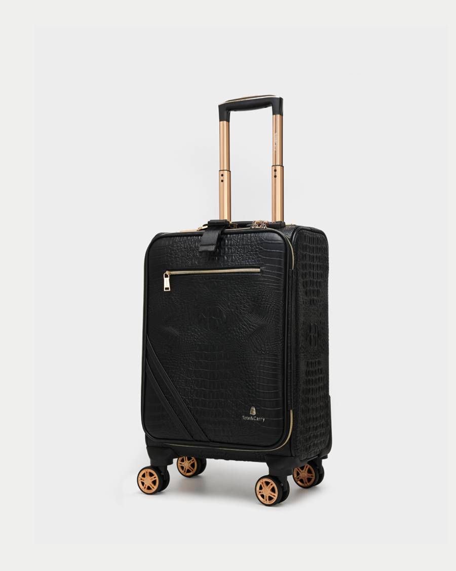Apollo 2 Suitcase 2 Piece Set in Black