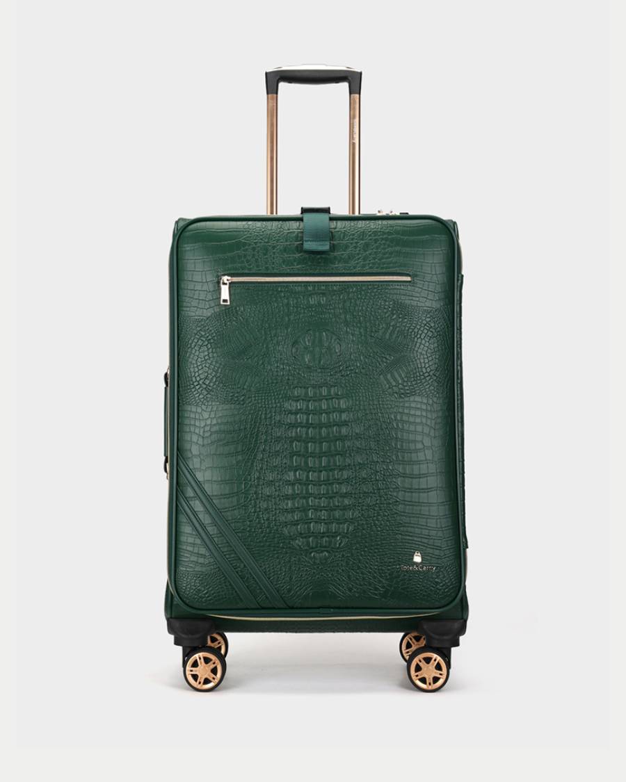 Apollo 2 Suitcase 2 Piece Set in Emerald Green