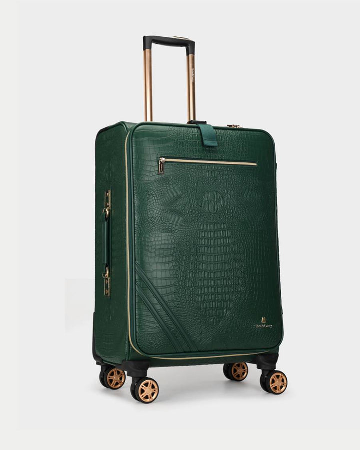 Apollo 2 Suitcase 2 Piece Set in Emerald Green