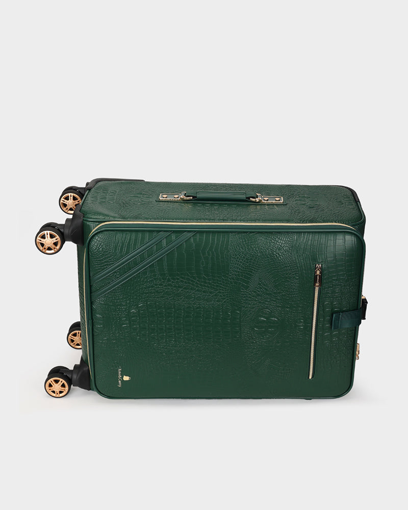 Apollo 2 Suitcase 2 Piece Set in Emerald Green