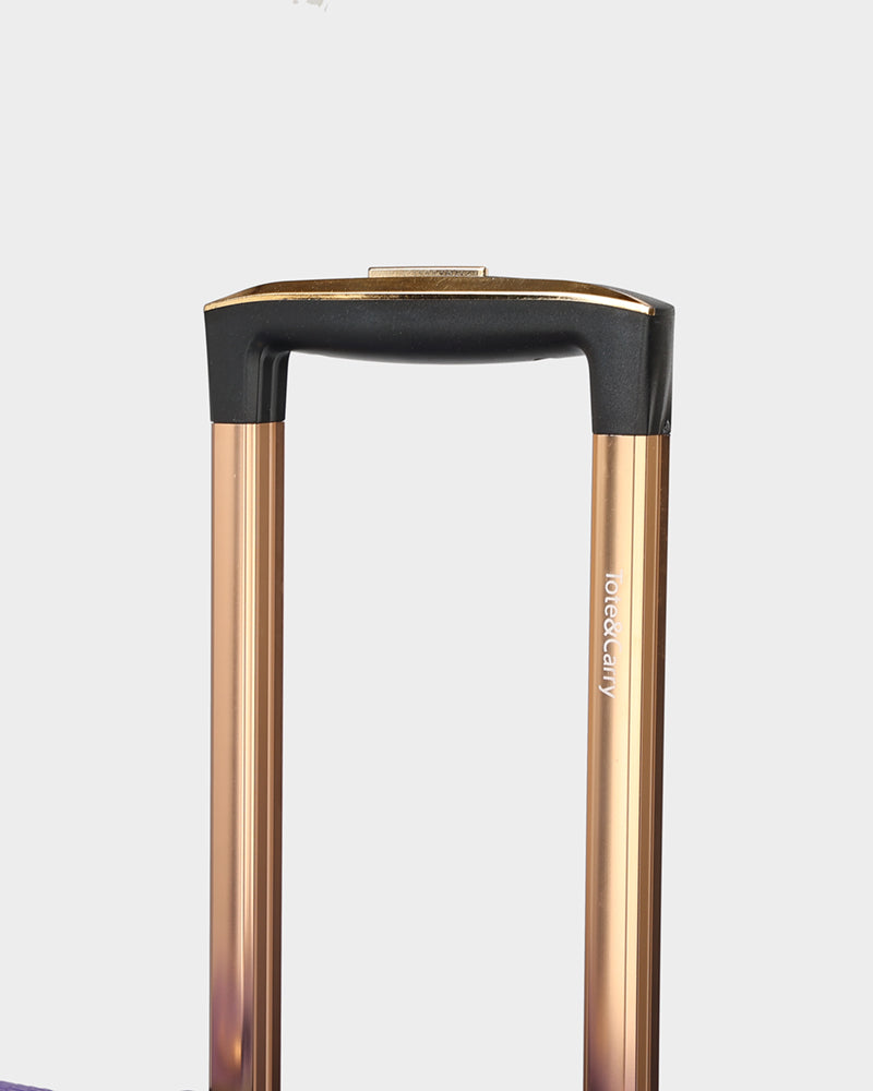 Apollo 2 Suitcase 2 Piece Set in Purple