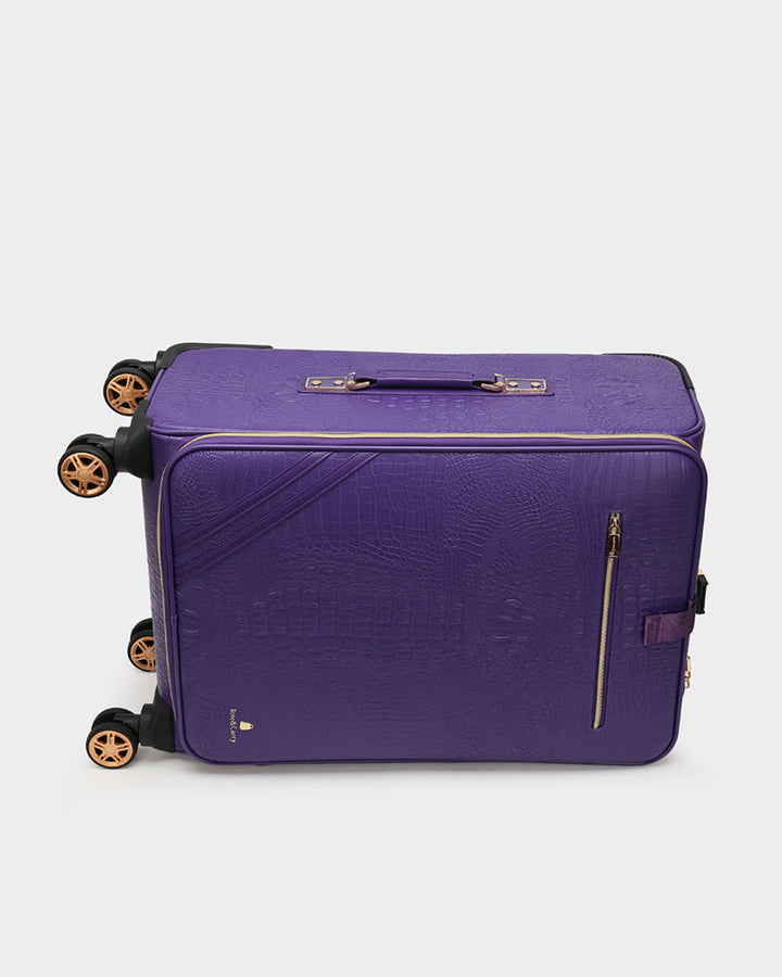 Apollo 2 Suitcase 2 Piece Set in Purple