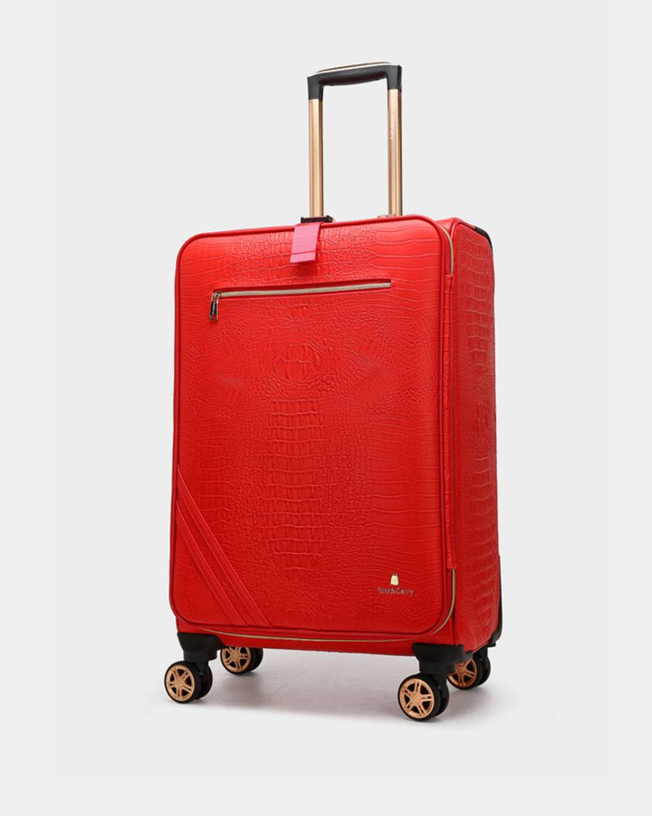 Apollo 2 Suitcase 2 Piece Set in Red