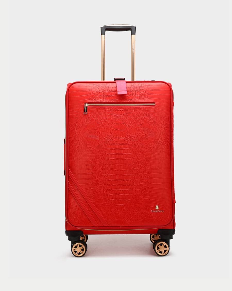 Apollo 2 Suitcase 2 Piece Set in Red
