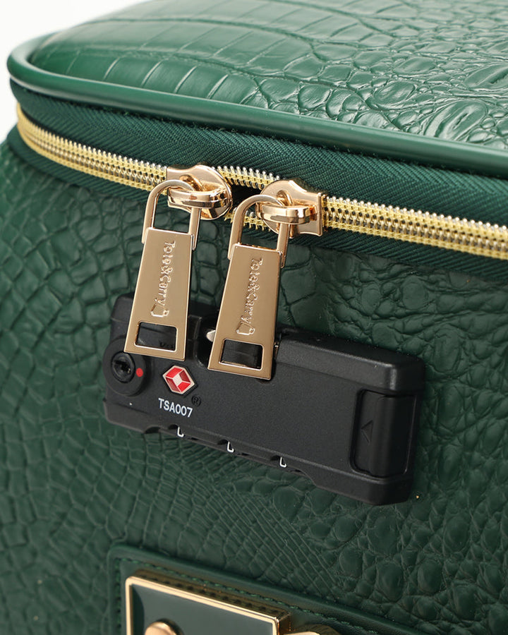 Apollo 2 Suitcase 2 Piece Set in Emerald Green