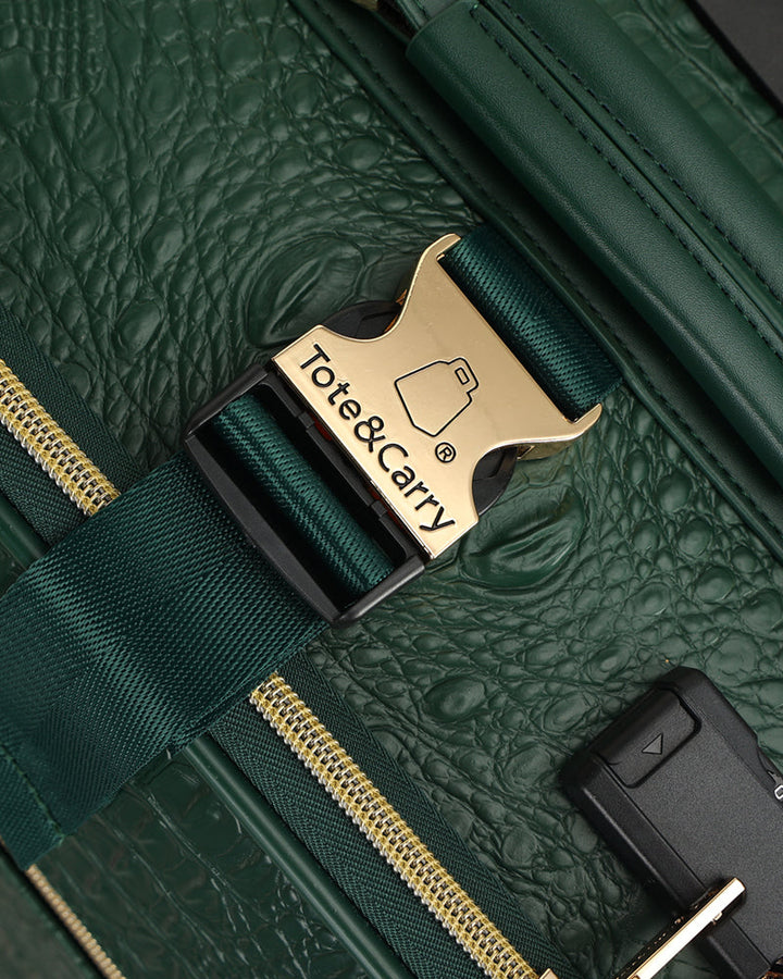 Apollo 2 Suitcase 2 Piece Set in Emerald Green