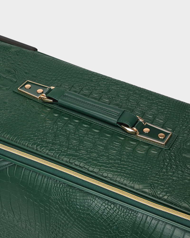 Apollo 2 Suitcase 2 Piece Set in Emerald Green