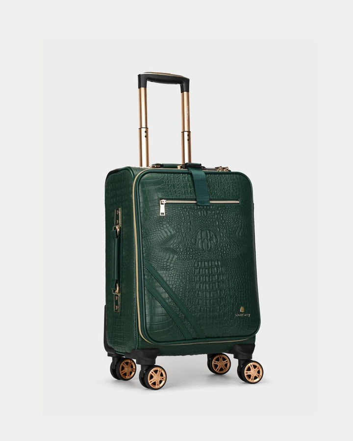 Apollo 2 Suitcase 2 Piece Set in Emerald Green