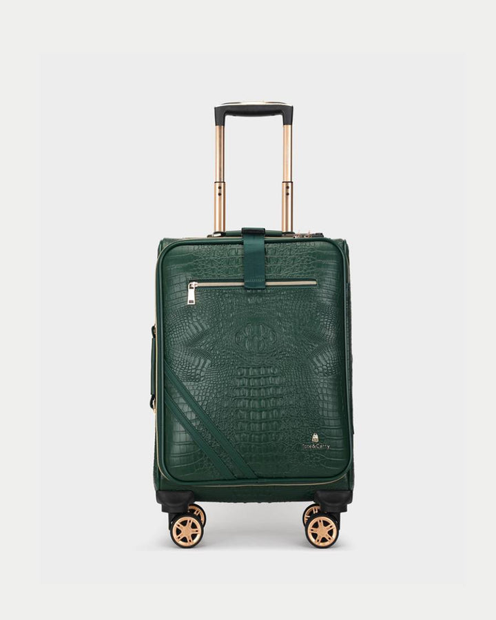 Apollo 2 Suitcase 2 Piece Set in Emerald Green