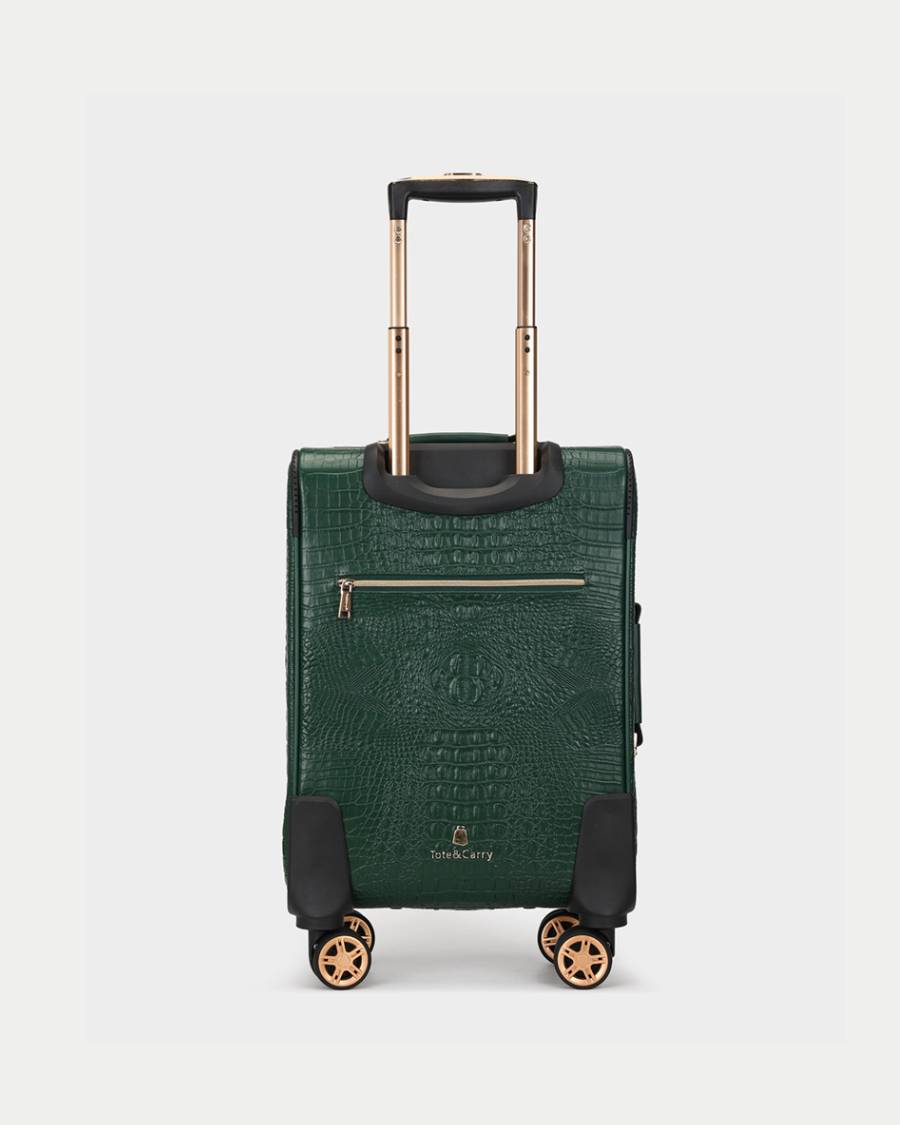Apollo 2 Suitcase 2 Piece Set in Emerald Green