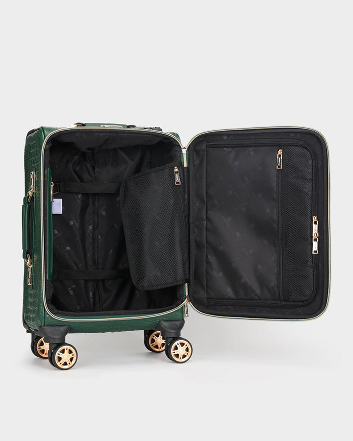 Apollo 2 Suitcase 2 Piece Set in Emerald Green