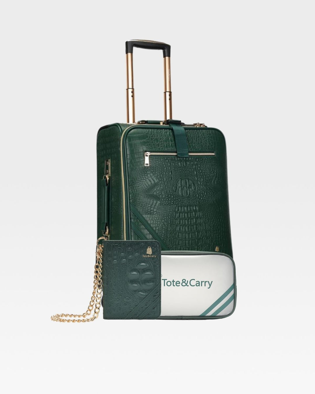 Statement Carry-On Kit in Emerald