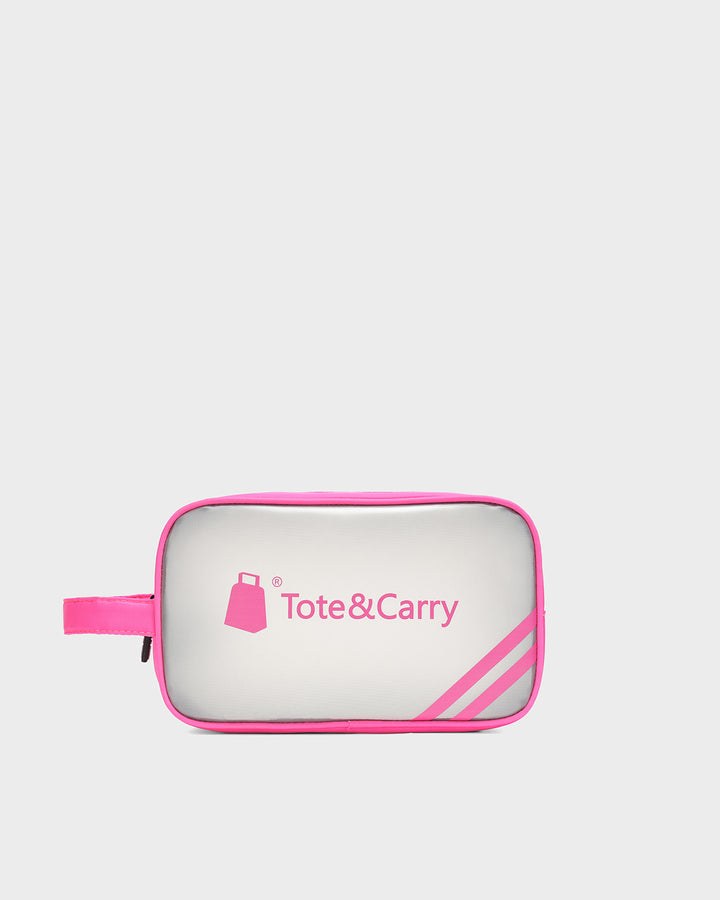 Statement Carry-On Kit in Neon Pink