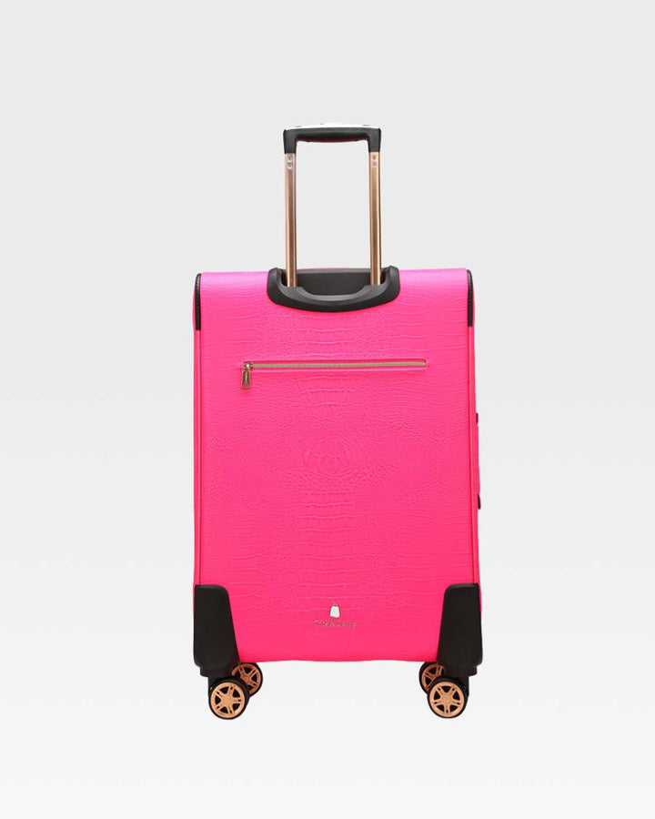 Apollo 2 Suitcase 2 Piece Set in Neon Pink