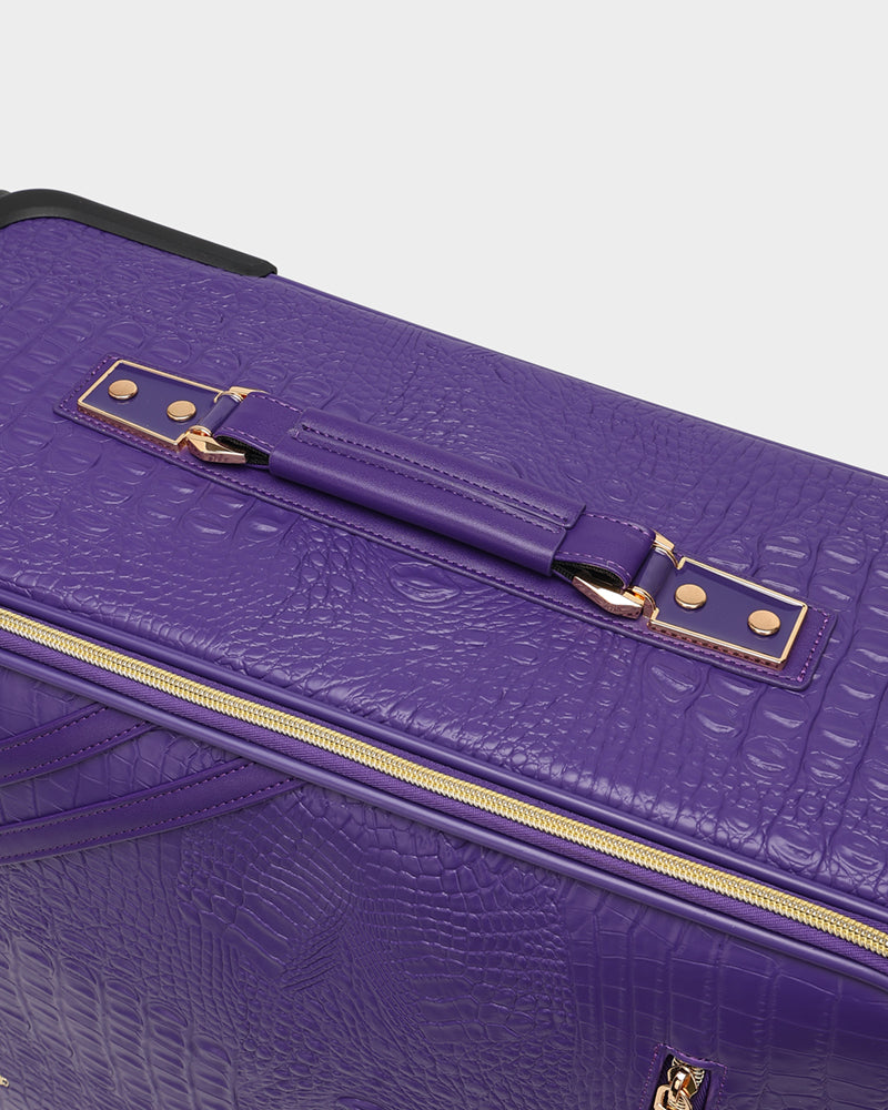 Apollo 2 Suitcase 2 Piece Set in Purple