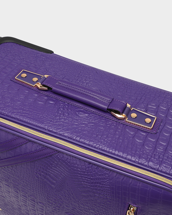 Apollo 2 Suitcase 2 Piece Set in Purple