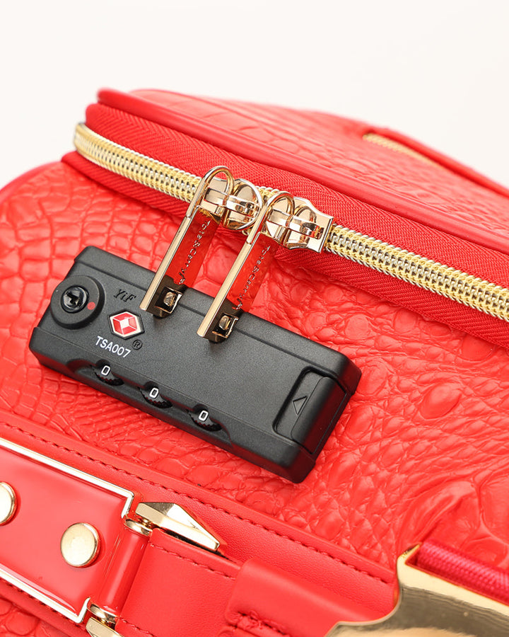 Apollo 2 Suitcase 2 Piece Set in Red