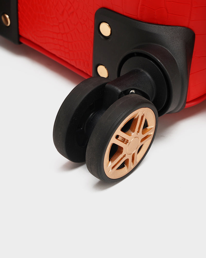 Apollo 2 Suitcase 2 Piece Set in Red