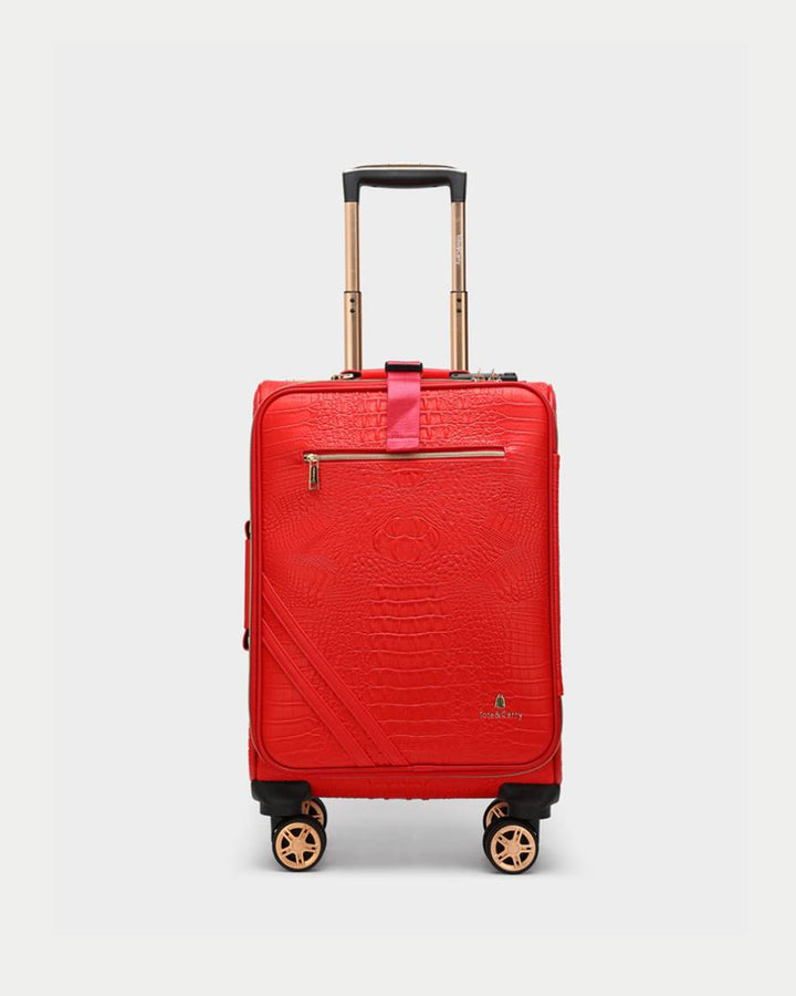 Apollo 2 Suitcase 2 Piece Set in Red
