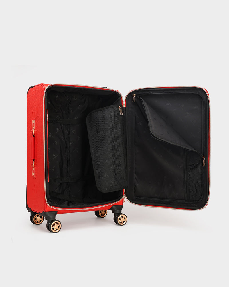 Apollo 2 Suitcase 2 Piece Set in Red