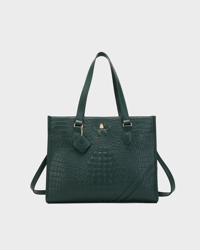 Statement City Bag in Emerald Green TikTok