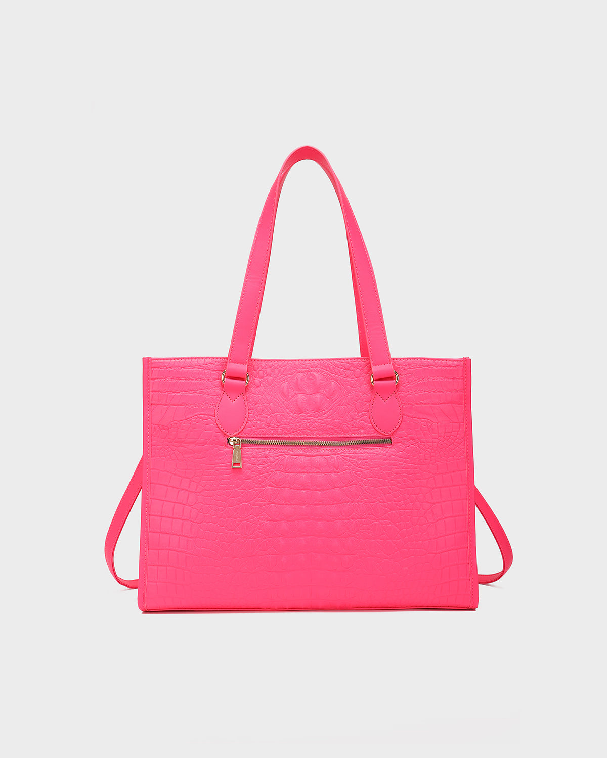Statement City Bag in Neon Pink